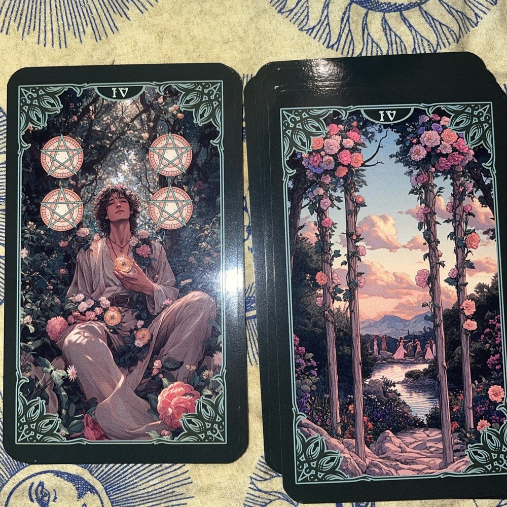 Blooming tarot deck used excellent condition