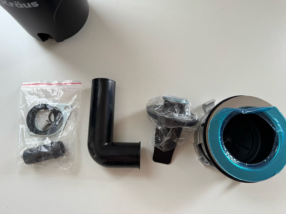 Kraus KWD100-33MBL Garbage Disposal 1/3HP Open Box Tested New