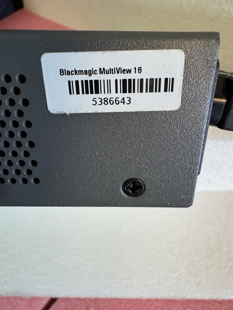 Blackmagic Design MultiView 16 Multi Viewer