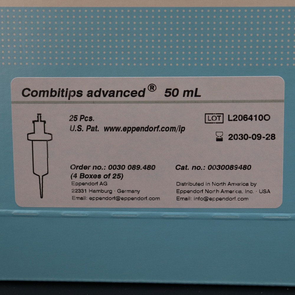 Eppendorf Combitips Advanced 50ml new