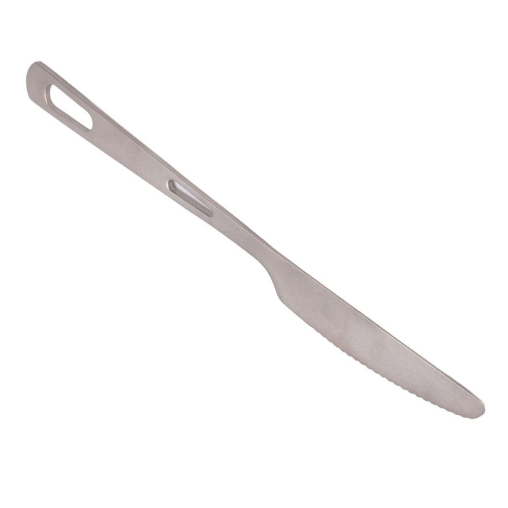 Titanium Utensils Outdoor Camping Tableware Portable Flatware prep Backpacking .