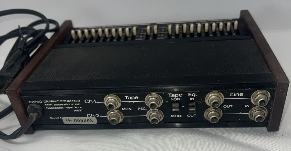 VINTAGE MXR STEREO GRAPHIC EQUALIZER 114
