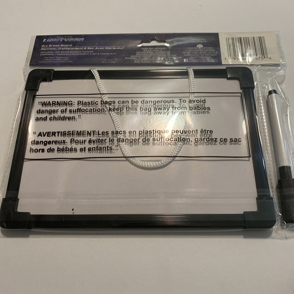 Disney Lightyear Dry Erase Board