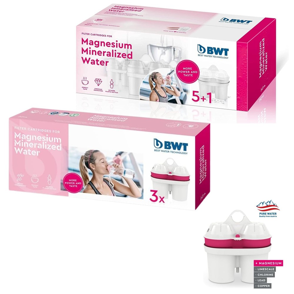 BWT Magnesium Mineralized Water Filter 9-Pack Special Bundle
