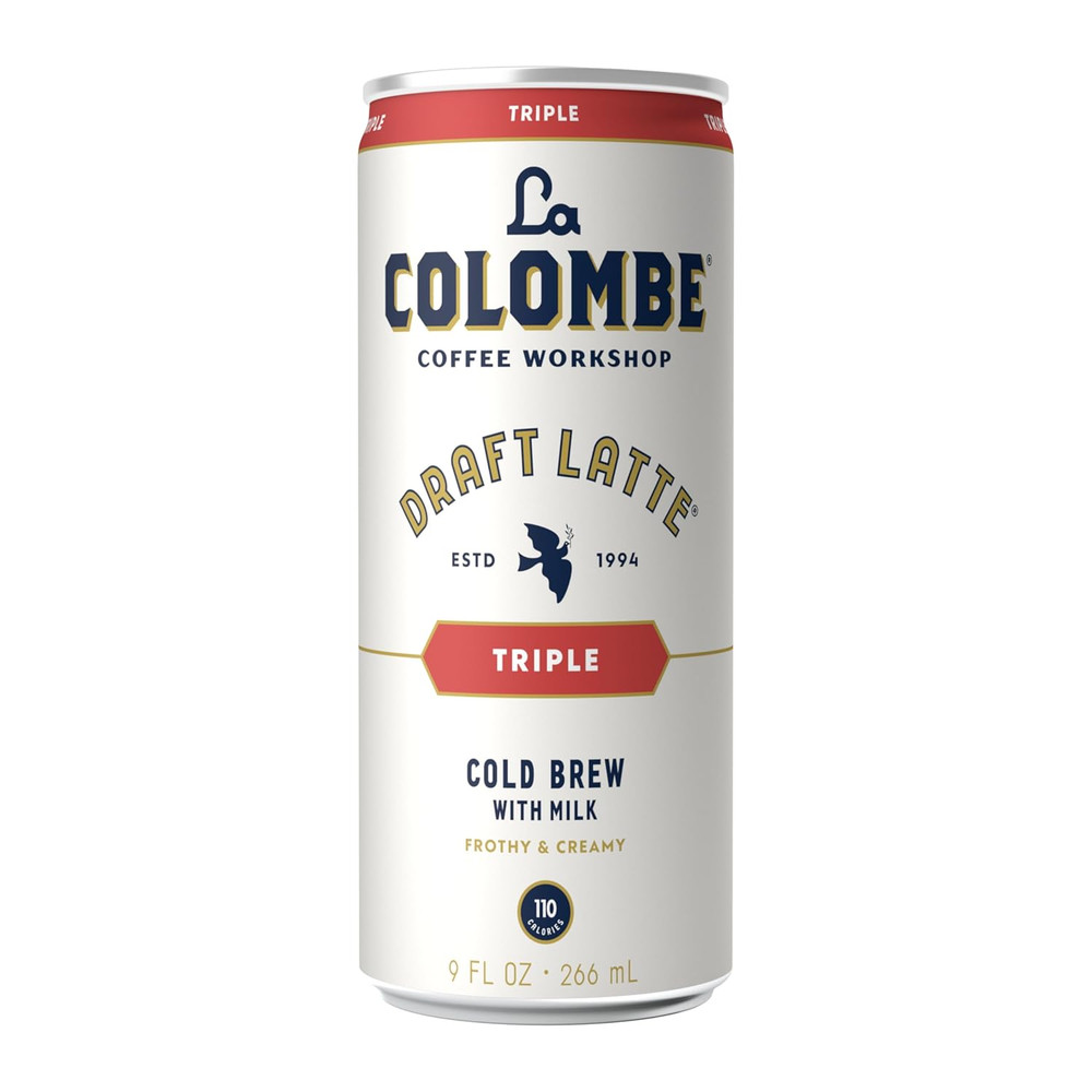 La Colombe, Latte Draft Triple, 9 Fl Oz, 4 Pack