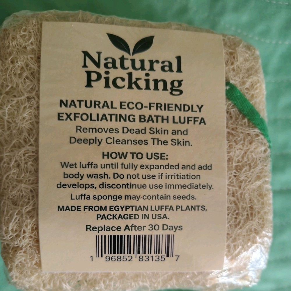 Natural Picking Exfoliating Bath Luffa