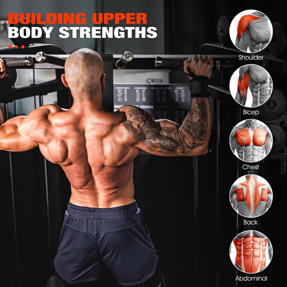 Pull Up Assistance Bands, Heavy-Duty Assisted Pull Up Resistance Band, Adjust...