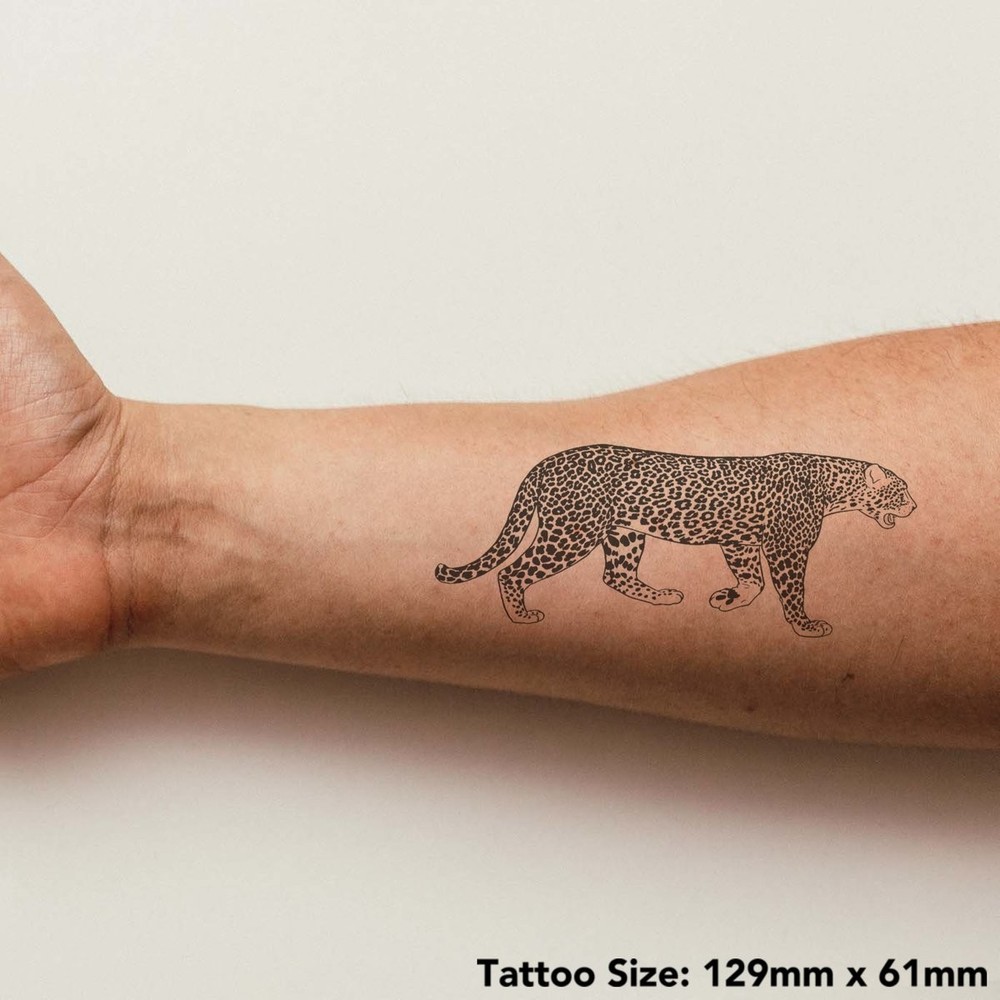 'Leopard' Temporary Tattoos / Transfers (TO00029184)