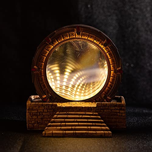Figure Time Tunnel Infinity Mirror Merchandise Night Light Table Lamp Desktop