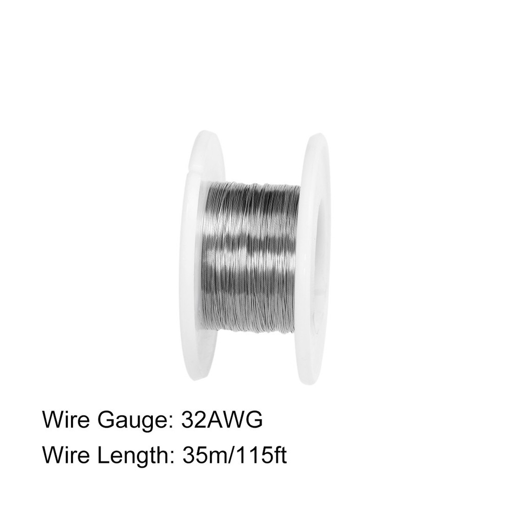 0.2mm 32AWG heating resistor chrome heating wires 115ft