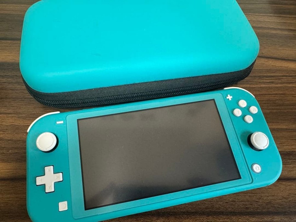 Nintendo Switch Lite Turquoise with dedicated case