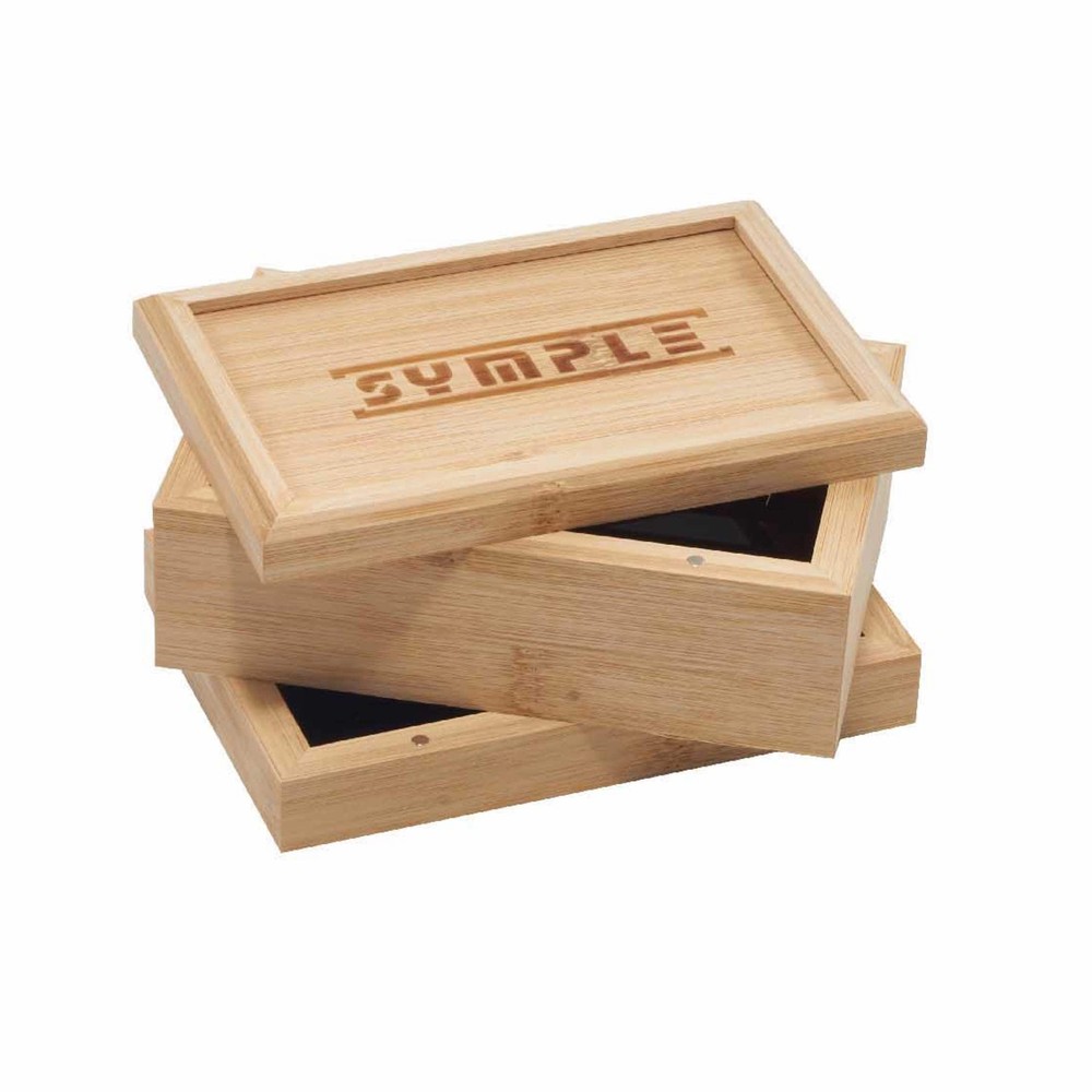 Symple Bamboo Pollen Sifter Box - medium