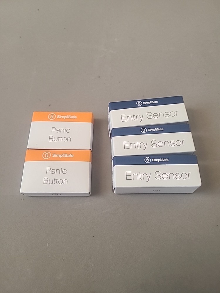 Simply Safe Home Security Entry Sensor Panic Button Lot