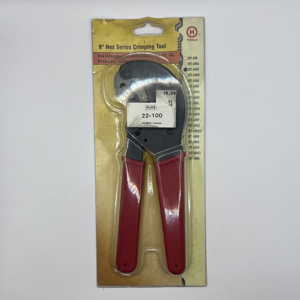 H TOOLS CABLES TOGO 9" HEX SERIES CRIMPING TOOL  HT-106C