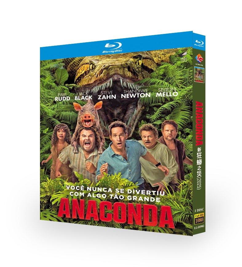 Anaconda (2025) 1-Disc  New Sealed Box Set