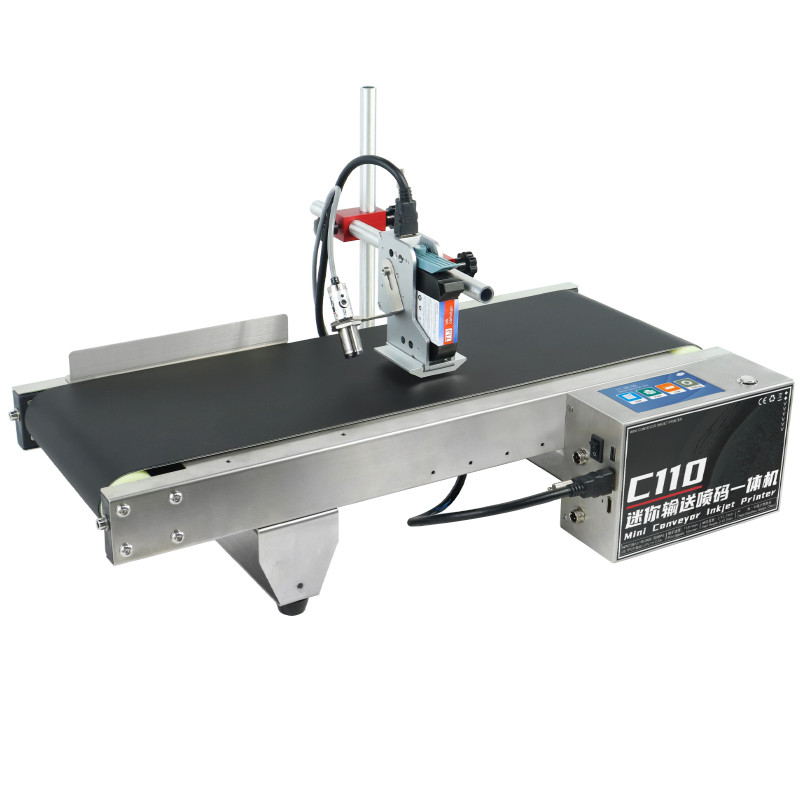 Mini Automatic Online Inkjet Printer Prints Batch Number