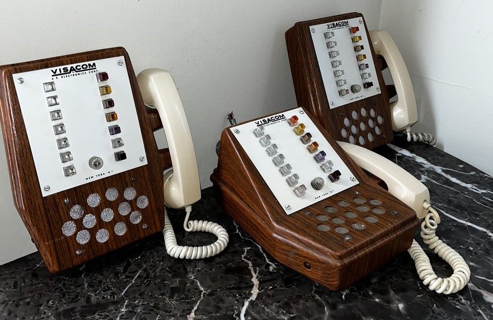 Rare! Vintage AE Electronics Corp. (VisaCom) Intercom Phone System..