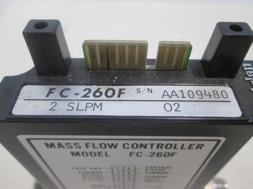Tylan, FC-260F, Mass Flow Controller, 2 SLPM, O2, Used