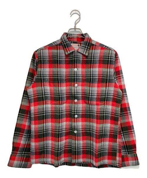 BOTANY                    Check shirt Red