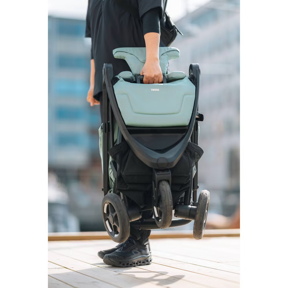 Thule Spring 2.0 Compact Baby Lightweight Stroller - Mid Blue