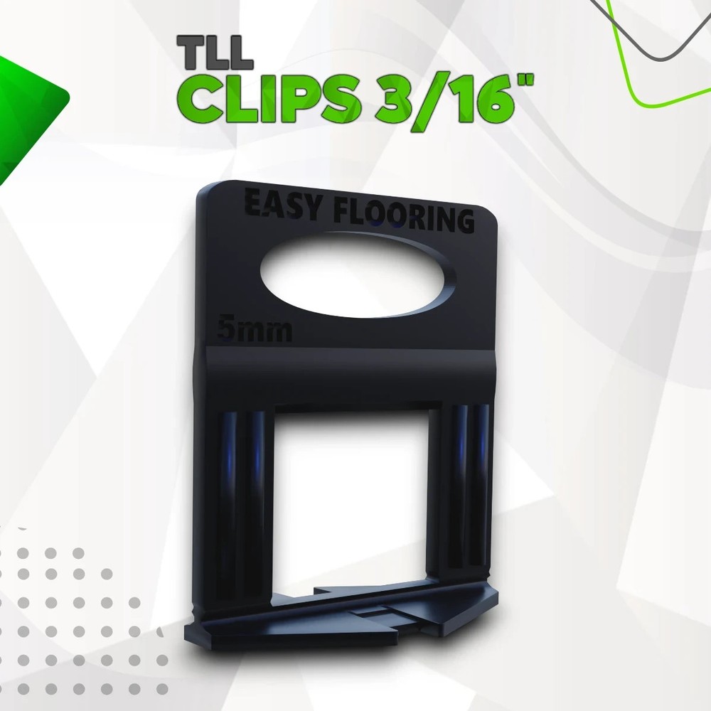 Tile Leveling System Clips 3/16" (5.0 mm) – Large Joint