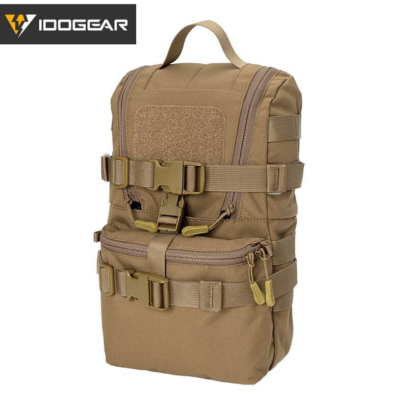 IDOGEAR Tactical G2 Mini Hydration Backpack Assault Lightweight MOLLE Gear Camo