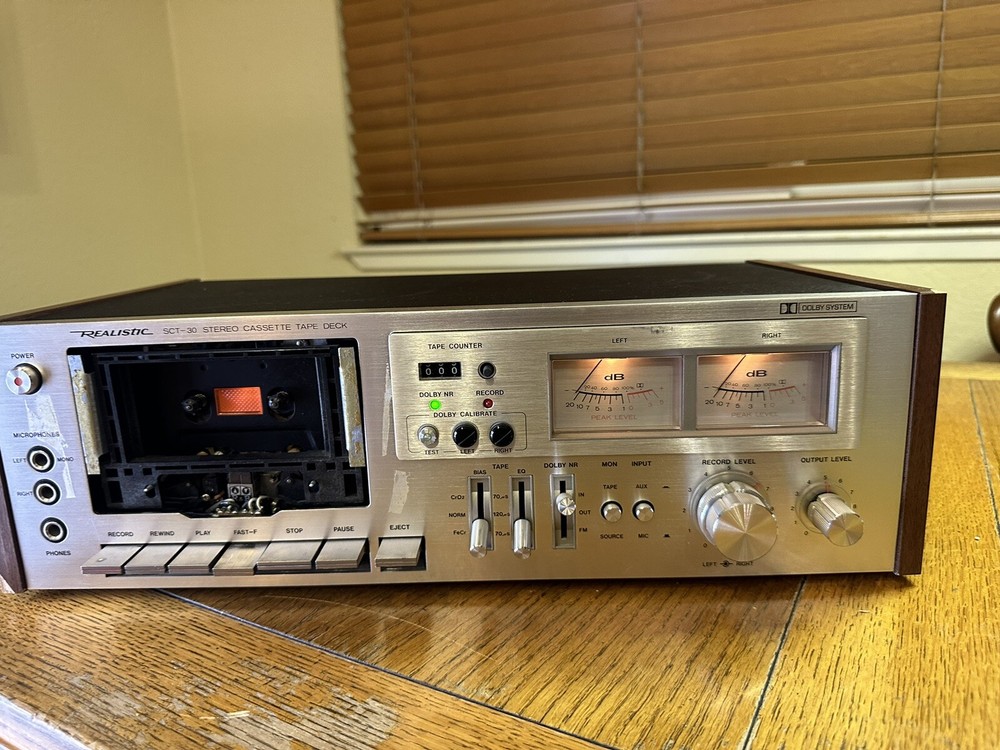 Realistic SCT-30 cassette deck For Parts 14-603