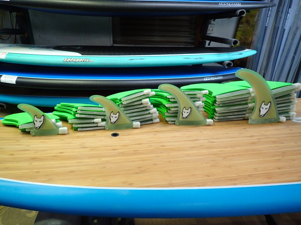WD 3.19″ Bamboo Wave Center Fin