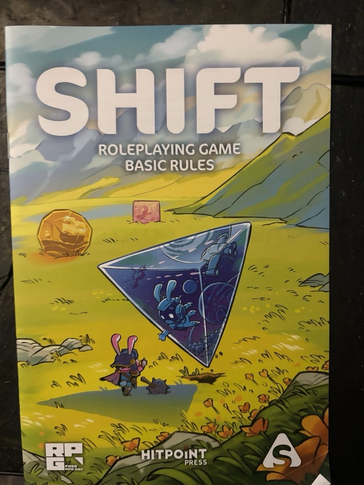 Hitpoint Press Shift Roleplaying Game Basic Rules Free RPG Day 2025