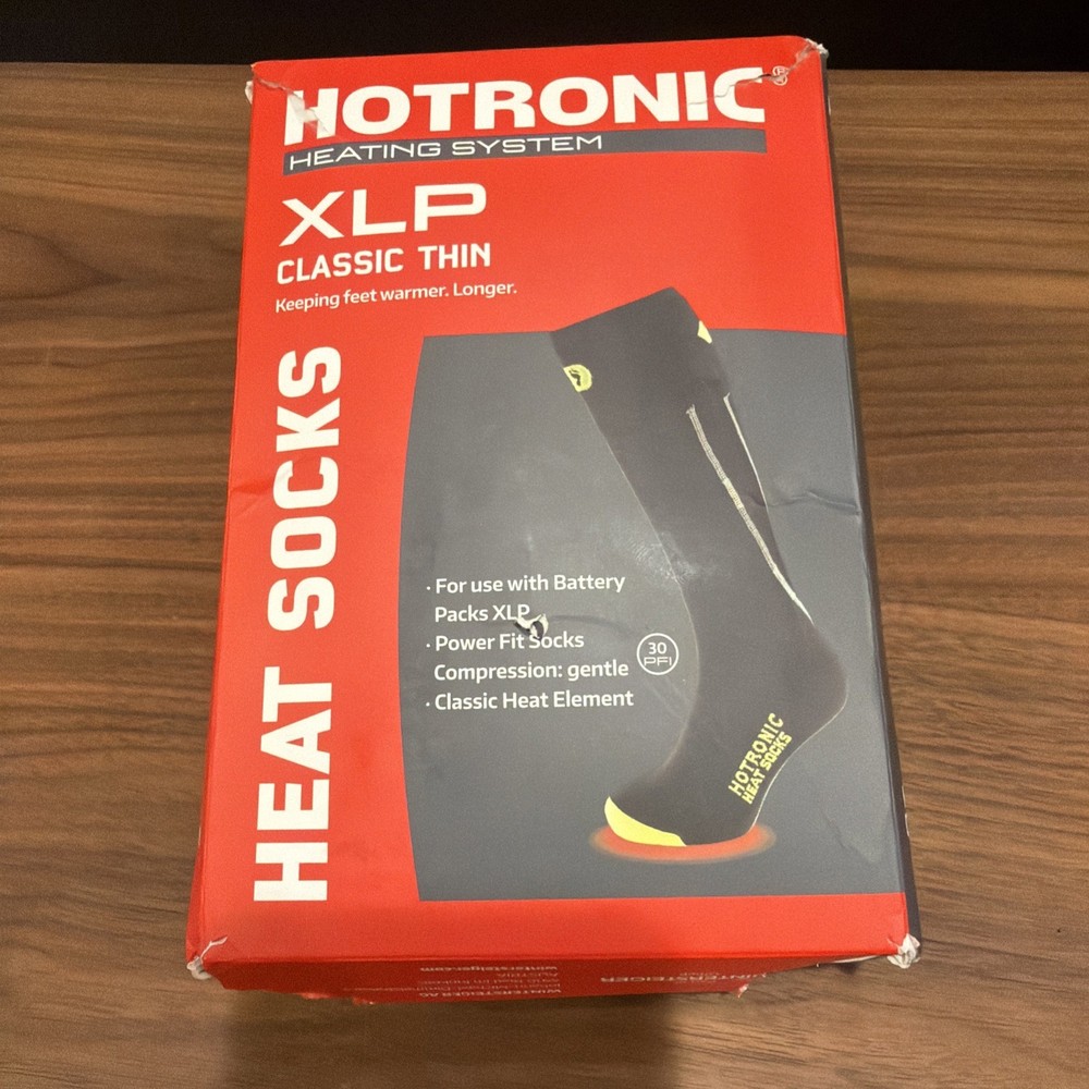 HOTRONIC HEATED SOCKS XLP  SURROUND THIN(Hotronics Battery Pack sold separately)