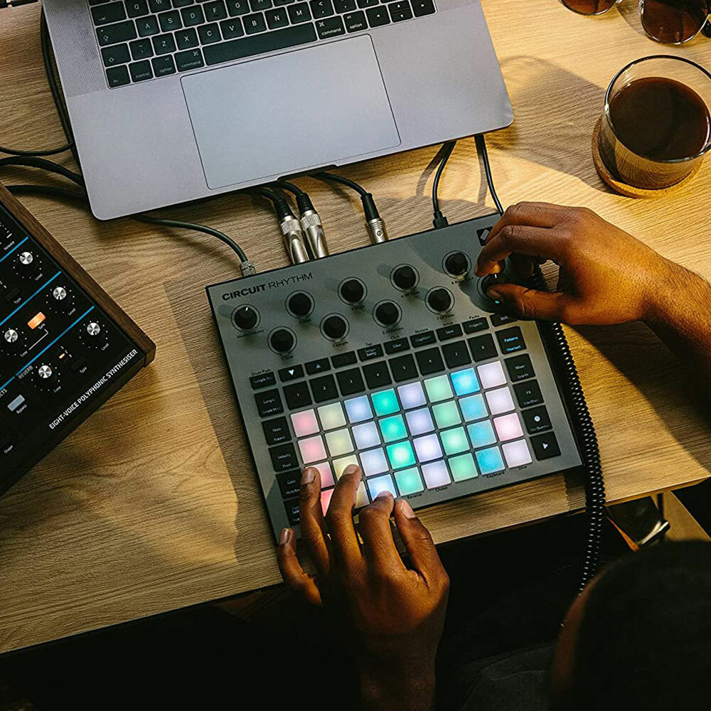 Novation Circuit Rhythm Groovebox w/ Sampler MIDI Controller & Workstation