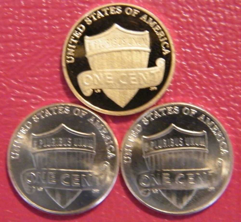 2012 PDS Lincoln Shield Cent Proof From US Proof Mint Sets