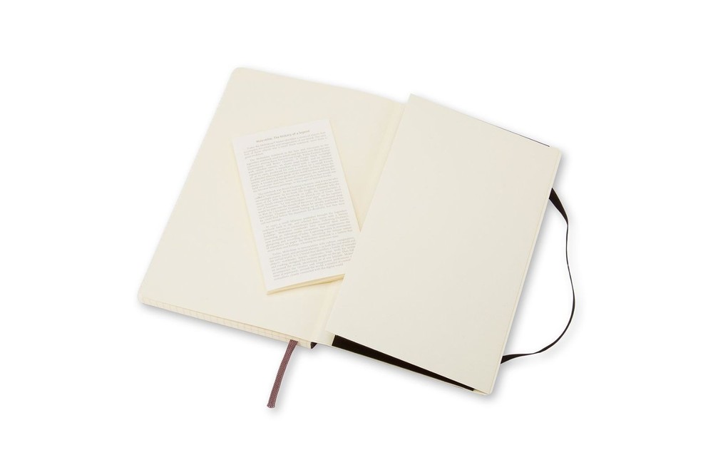 [Limited Quantity] Large Size (Width 13cm x Height 21cm) Graph Soft Cover Black