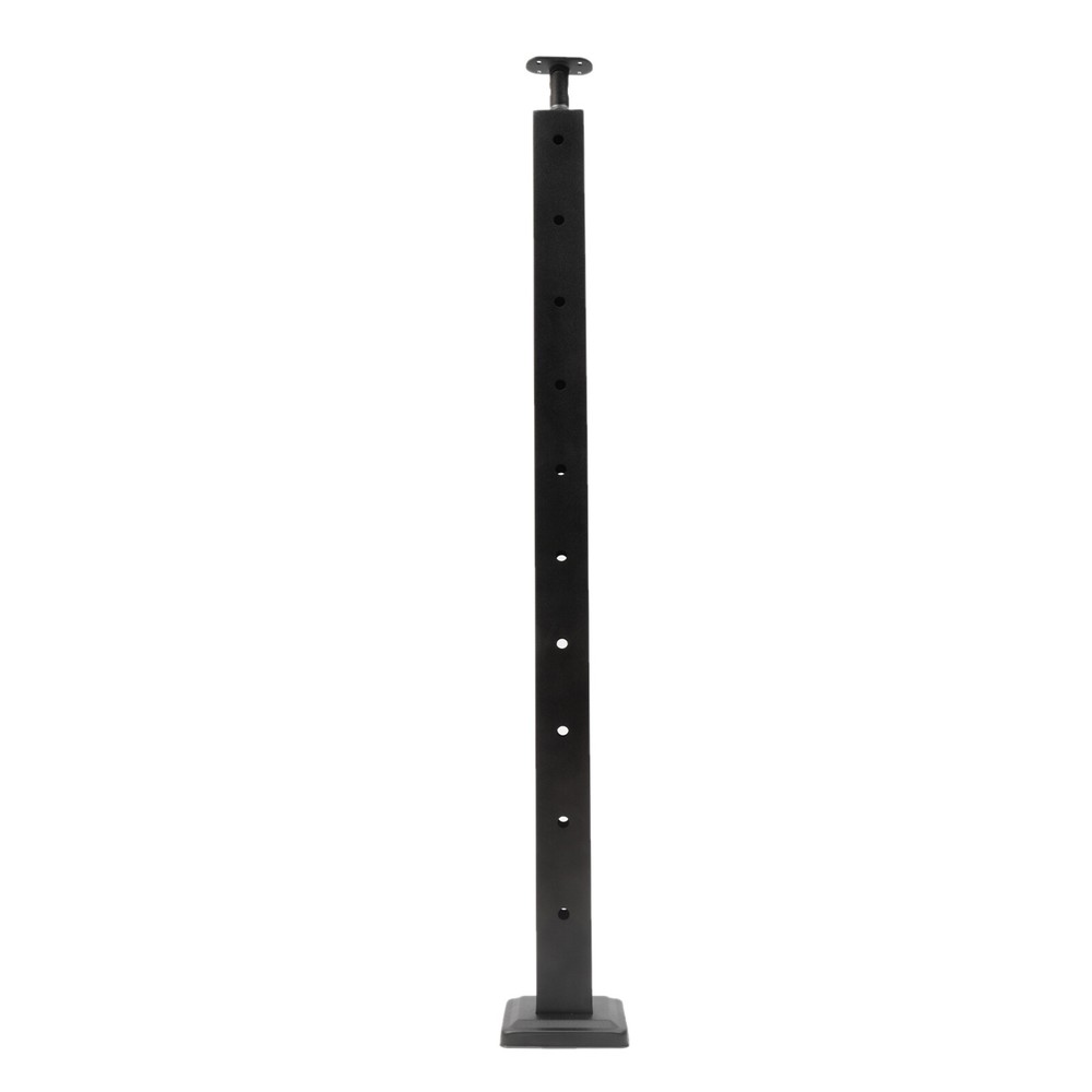 4PCS Cable Railing Posts Deck Fence Posts 36"x2"x2" Stainless Pre-drilled Holes