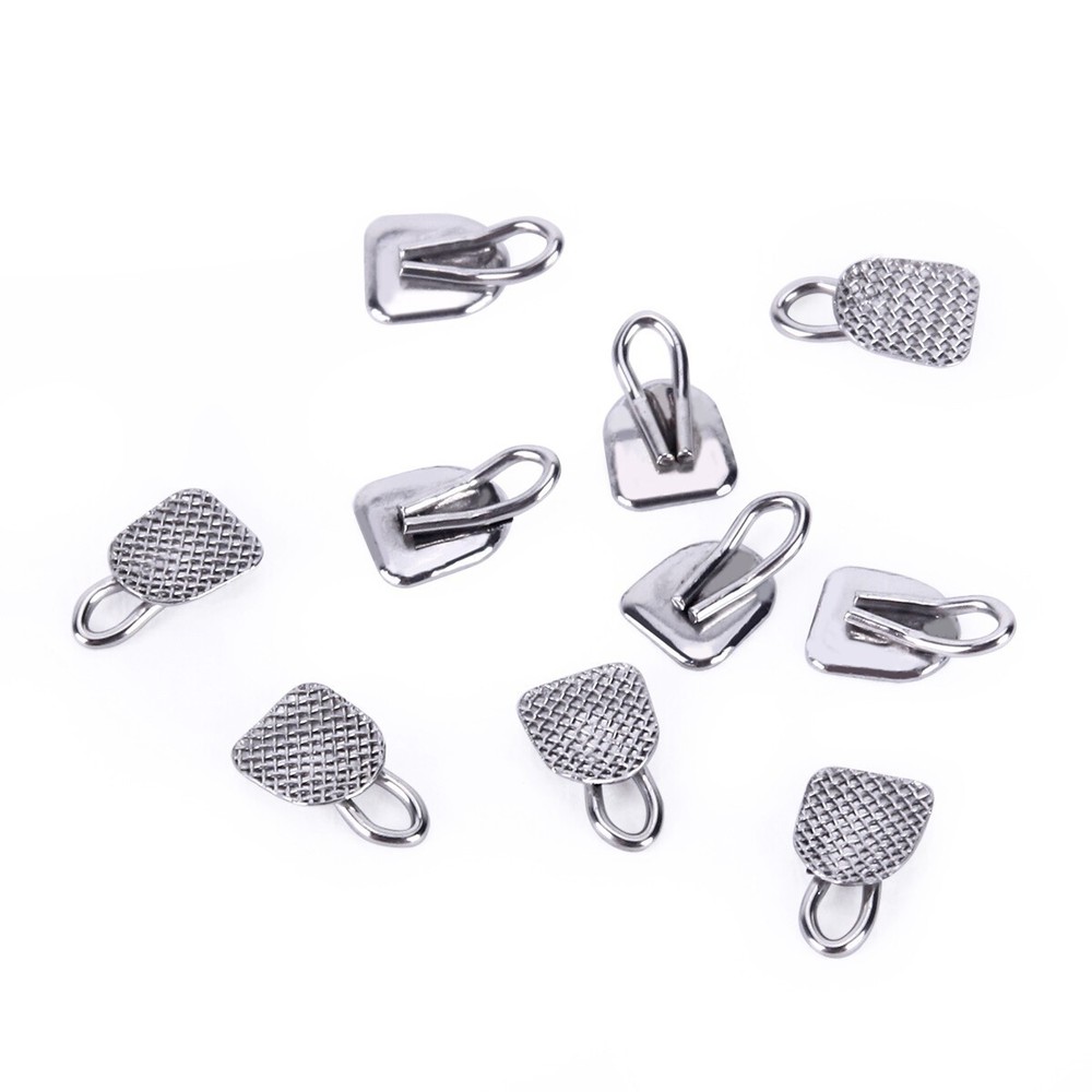 Dental Orthodontic Caplin Hook Traction Hook Rectangular 3mm Diameter Bondable