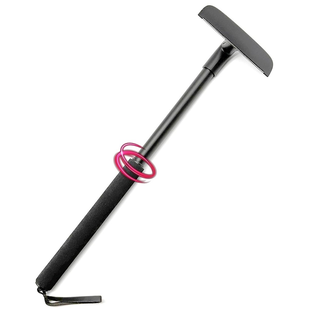 Retractable long handle remove back hair 22 Inches. Body Shavers