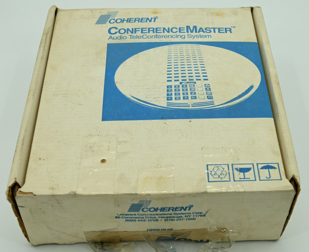 Coherent Conference Master Model TC-00A NEW in Box