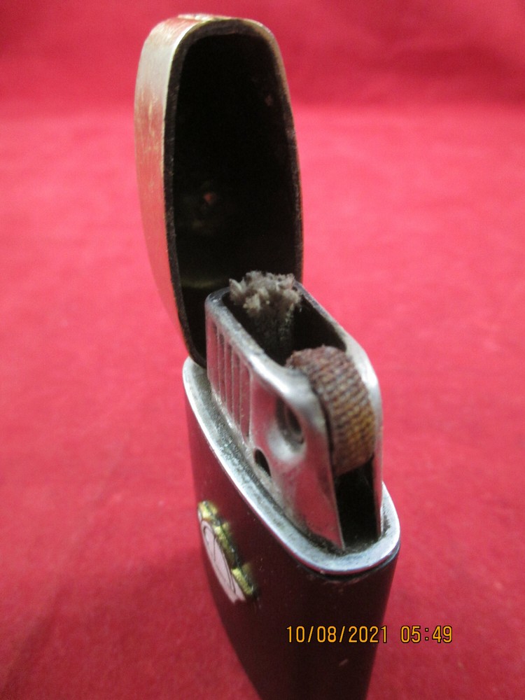 RONSON LIGHTER, NAVY CAP, 1950's Two tone RONSON British Empire