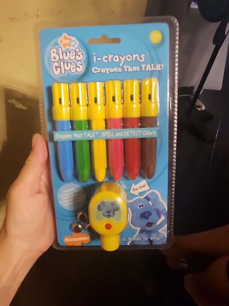 BLUE' CLUES i-crayons that talk