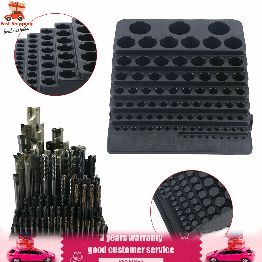 84 Holes Tool Storage Box Organizer CNC Milling Tool Accessoy Placement Organize