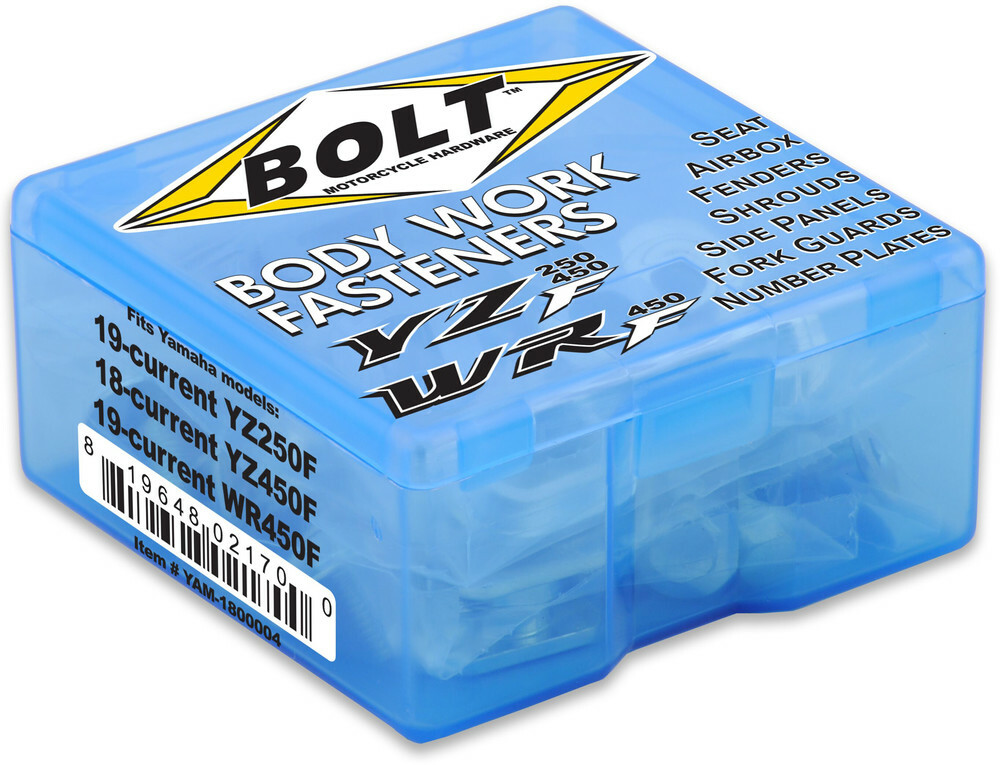 Bolt Full Plastic Fastener Kit | YAM-1800004