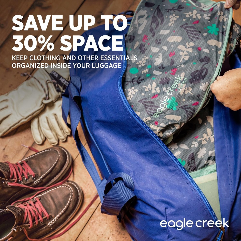 eagle creek Pack-It Isolate Cube M - Medium Packing Cubes for Travel Made wit...