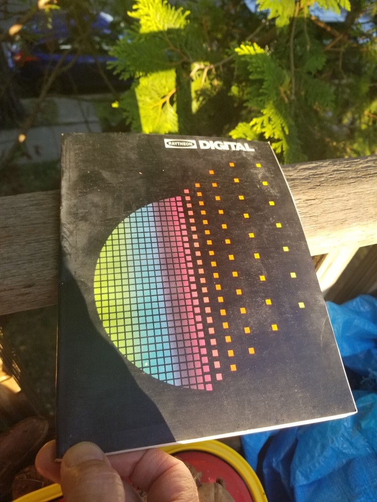 VINTAGE ELECTRONICS BOOKS DATA RAYTHEON DIGITAL