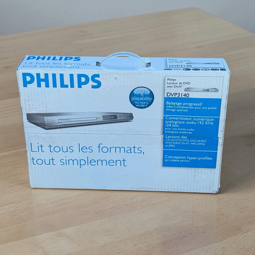 Philips DVP3140 Progressive Scan DVD Player *SEALED