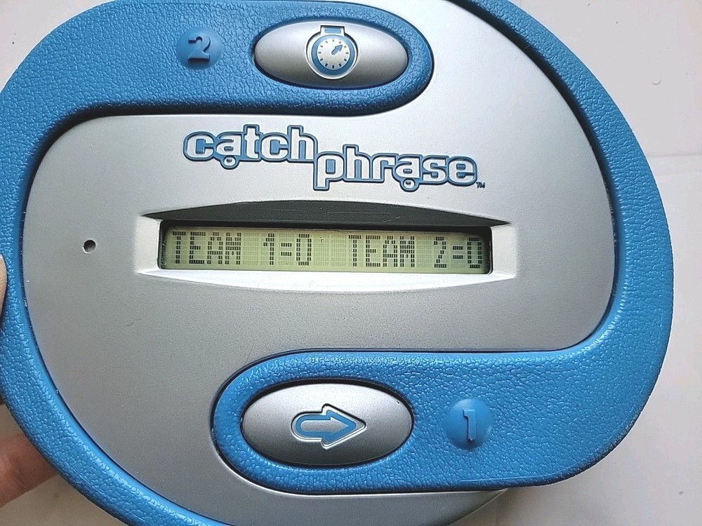 Electronic Handheld Game - Catch Phrase 2000 Edition TESTED