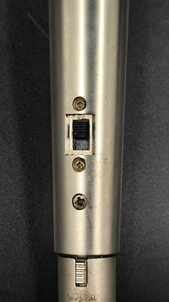 ITT Cannon Microphone Used Working Gold