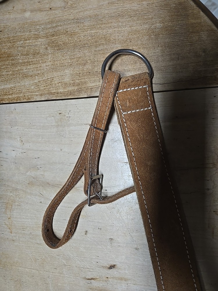 Western Saddle Ranch Style Breastcollar - Rawhide Leather