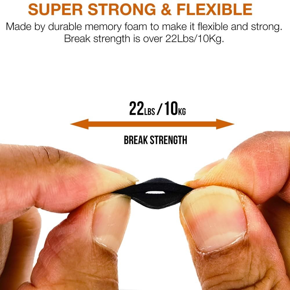 TENNMAK Memory Foam Eartips Replacement for Axil XCOR PRO/GS Extreme black