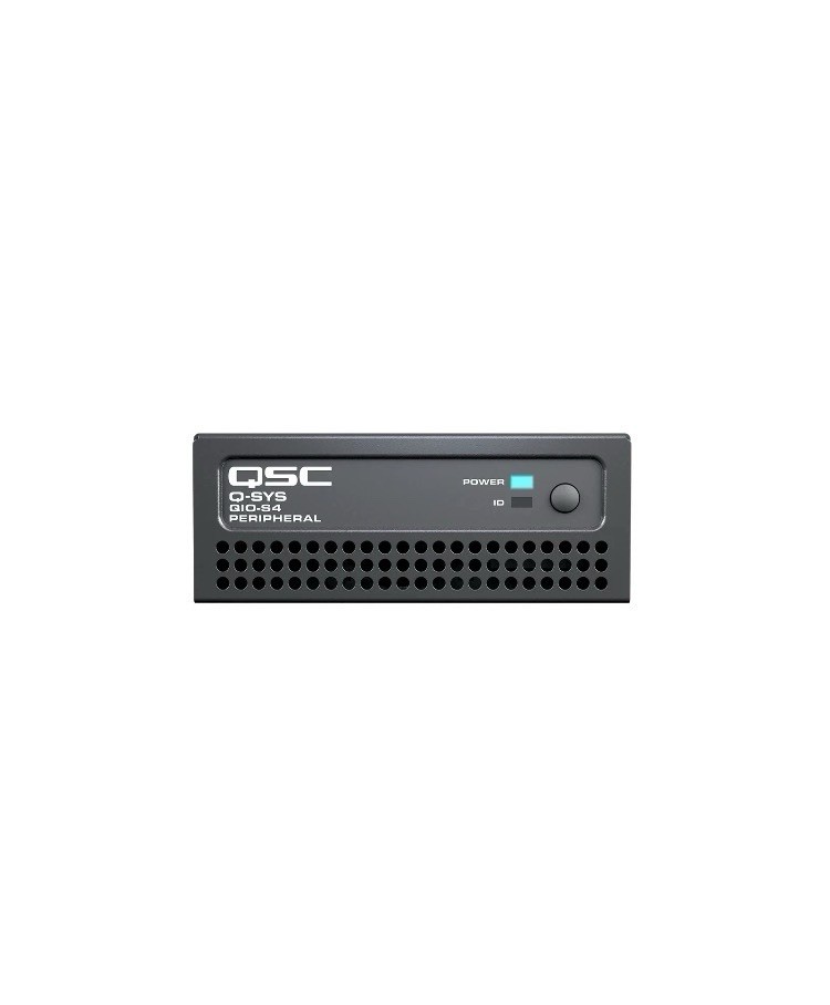 QSC QIO-S4 Q-SYS Peripheral Controller Network I/O