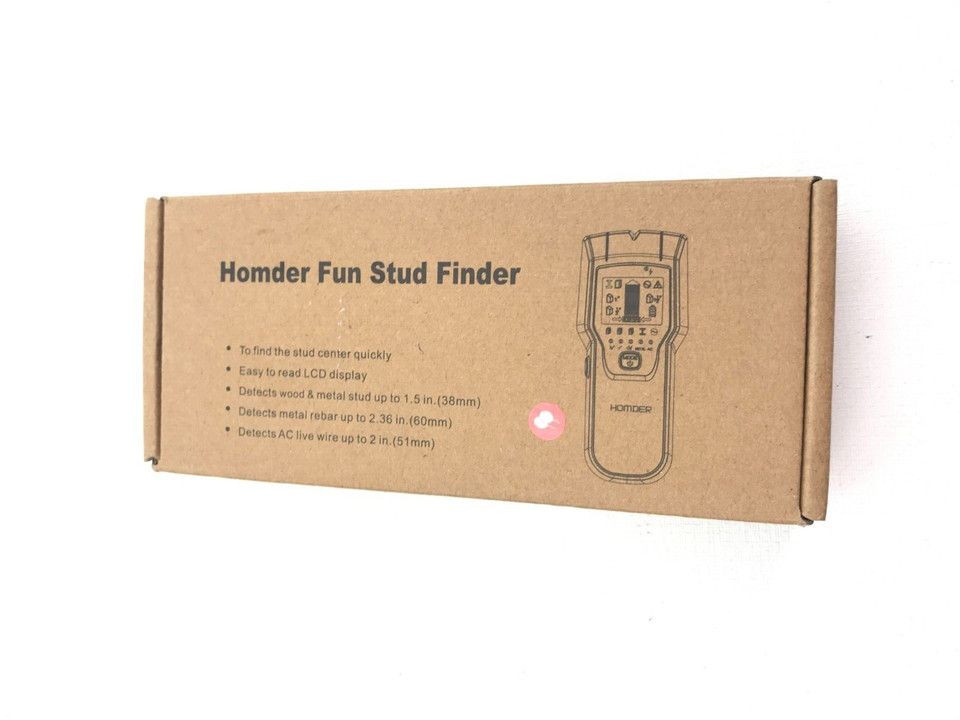 Homder Fun Stud Finder Model: TH560 - LCD Display - Stud Finder Tool